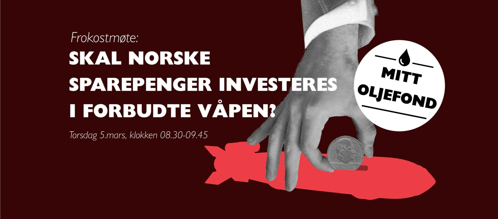 Mitt Oljefond: Skal norske sparepenger investeres i forbudte våpen?