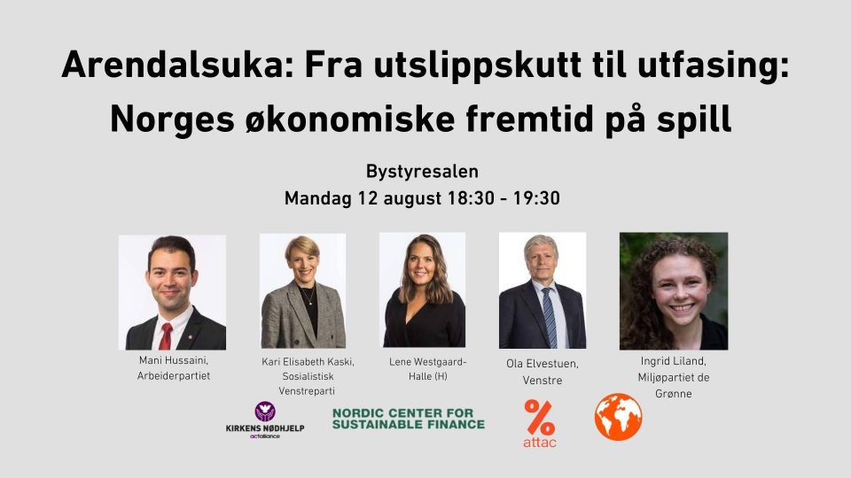 Fra utslippskutt til utfasing: Norges økonomiske fremtid på spill