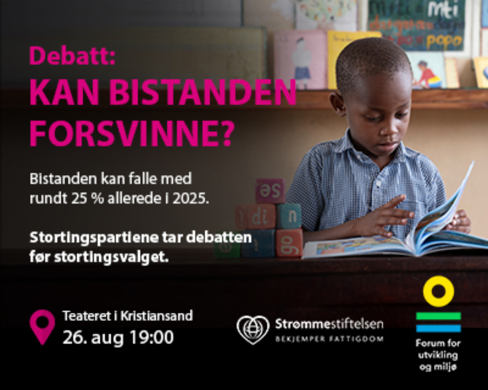 Kan bistanden forsvinne?