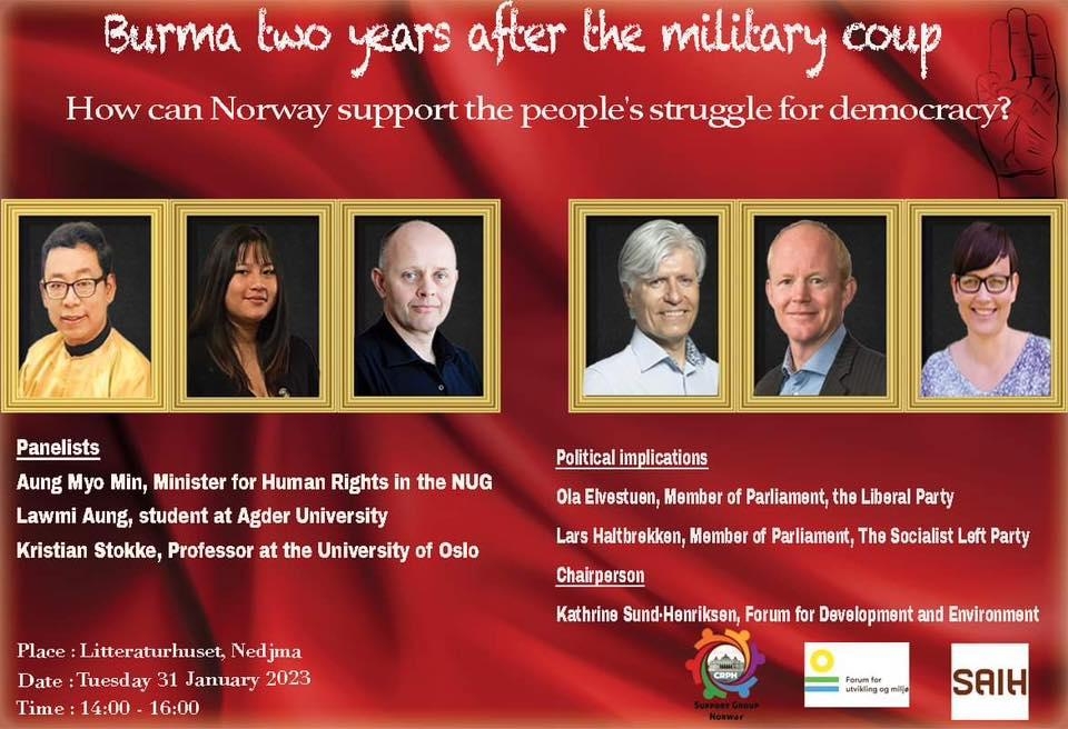 Seminar: Burma two years after the military coup!