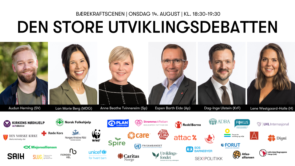 DEN STORE UTVIKLINGSDEBATTEN 2024