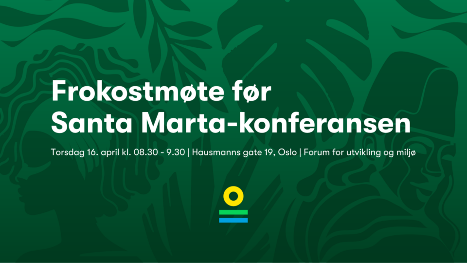 Frokostmøte før Santa Marta-konferansen
