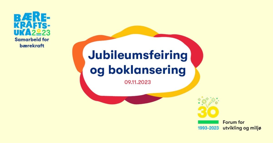ForUM 30 år: Jubileumsfeiring og boklansering
