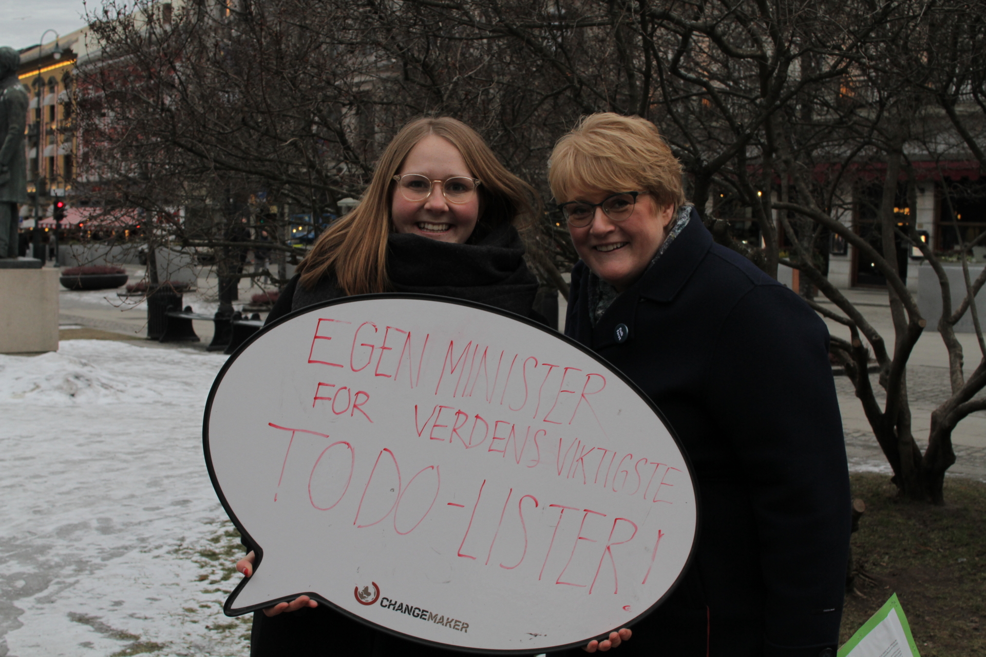 Full mobilisering for ny utviklingsminister   