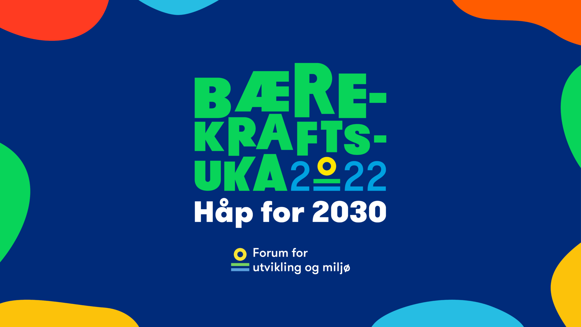 Bli med på Bærekraftsuka 2022: HÅP FOR 2030