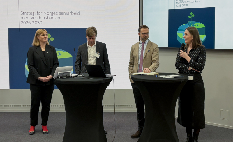 Norge med ny Verdensbankstrategi