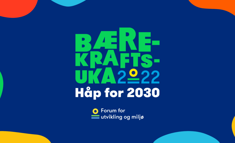 Bli med på Bærekraftsuka 2022: HÅP FOR 2030