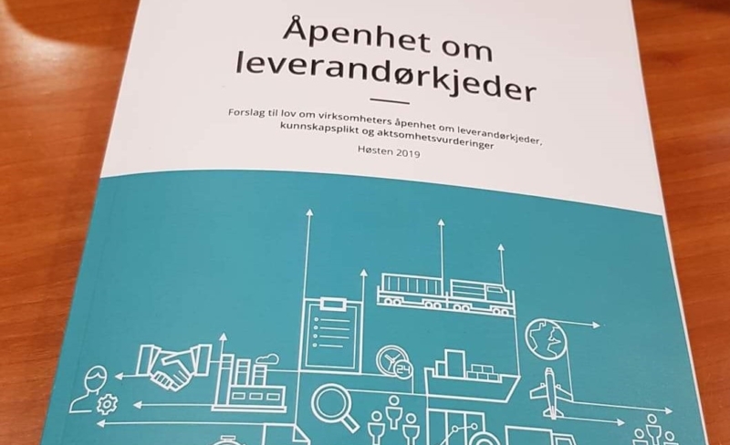 -Viktig skritt mot et ansvarlig norsk næringsliv