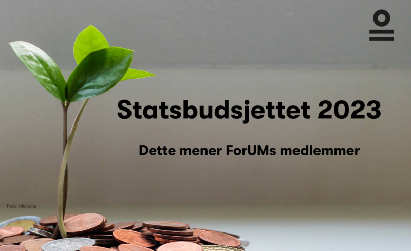 Hva mener våre medlemmer om statsbudsjettet for 2023?