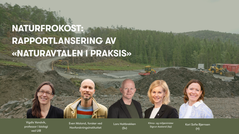 Opptak: Naturfrokost og rapportlansering