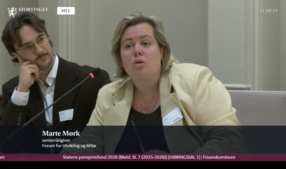 Krever mer åpenhet om Oljefondets etiske forvaltning