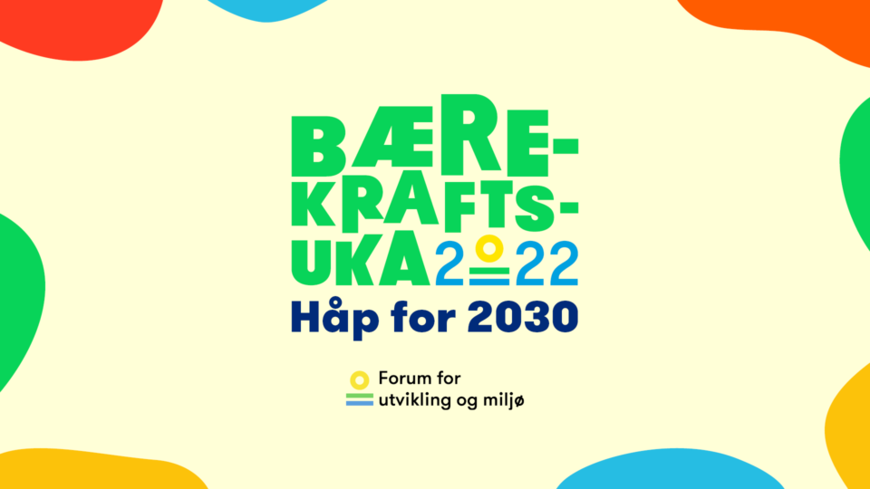 Bærekraftsuka 2022: HÅP FOR 2030